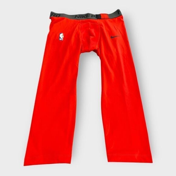 Nike Pro NBA Player Issued 3/4 Compression Tights DN1547-657 Mens Size Large New - Picture 2 of 8